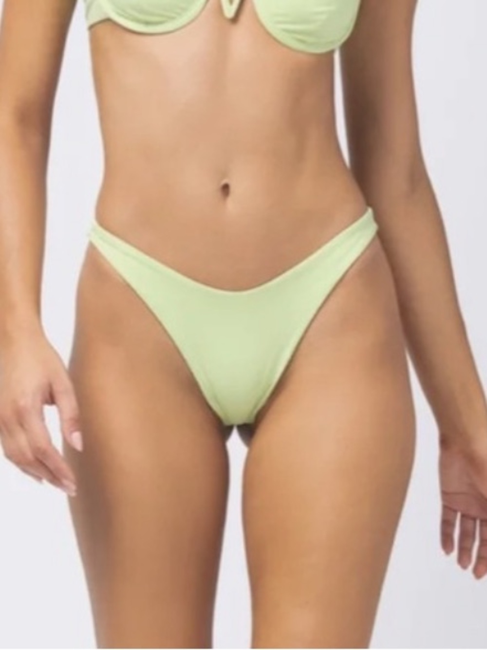 L*Space Ellie Bitsy Bikini Swim Bottom Mojito NWT Size S